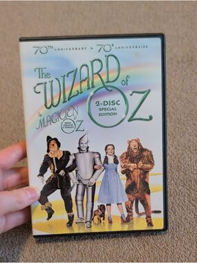 💜 5/$20 The Wizard of Oz 2-Disc Special Edition DVD - White/Green Cover